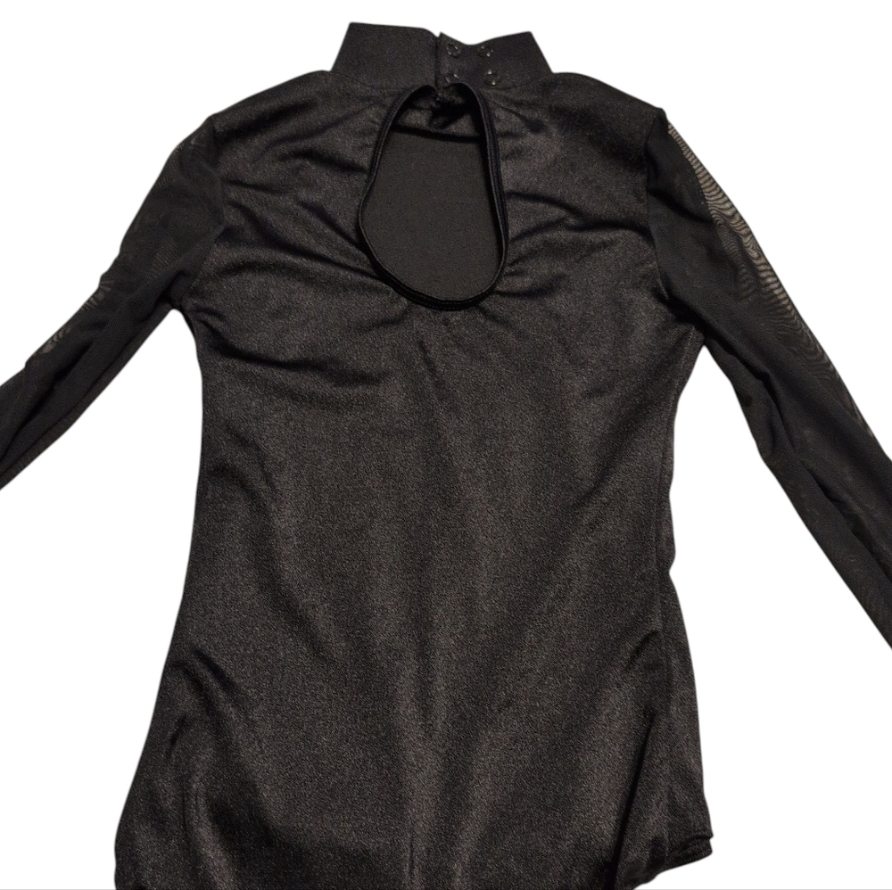 Weissman Sheer Sleeve Chic Bodysuit - Picture 2 of 3